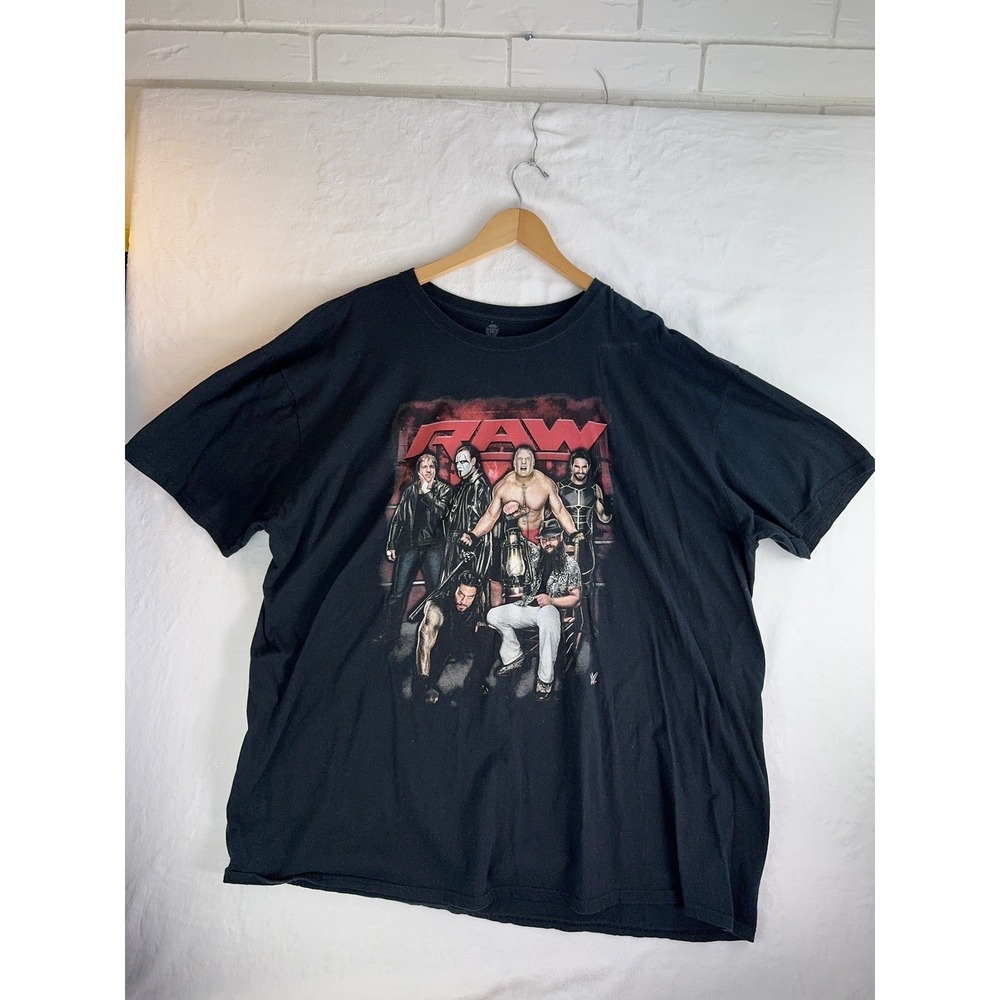 WWE Raw Shirt Mens 3XL Wrestling Superstars Brock Lesnar Bray Wyatt‎ Sting Tee